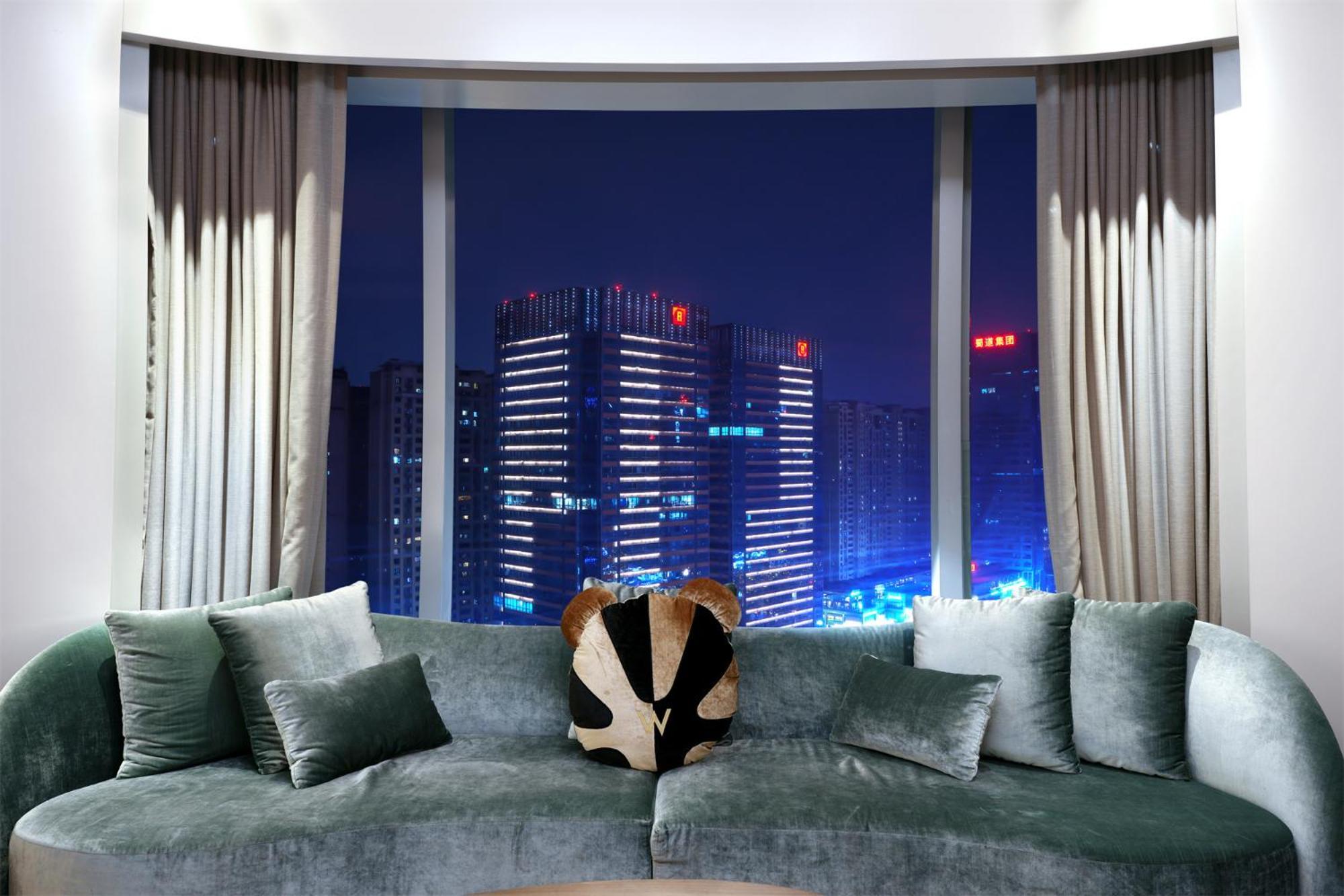 W Chengdu Hotel Kültér fotó